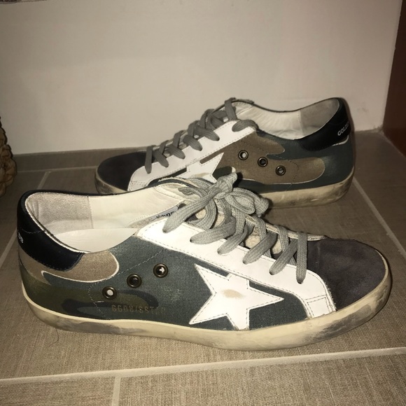 Golden Goose Superstar Camouflage Sneakers - Picture 4 of 8
